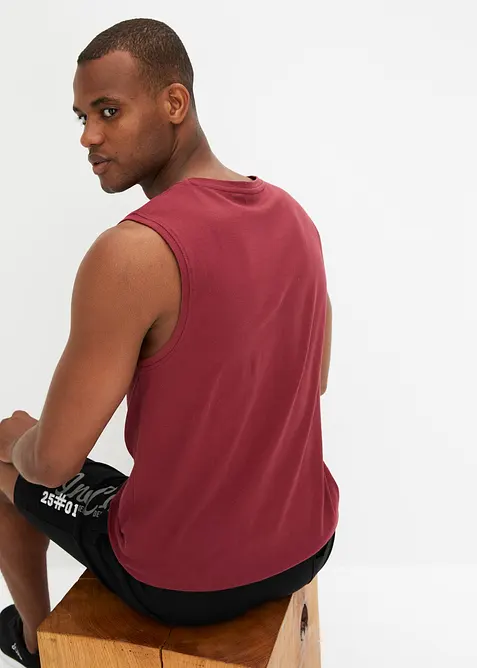 Muskelshirt (2er Pack) aus reiner Baumwolle, bonprix