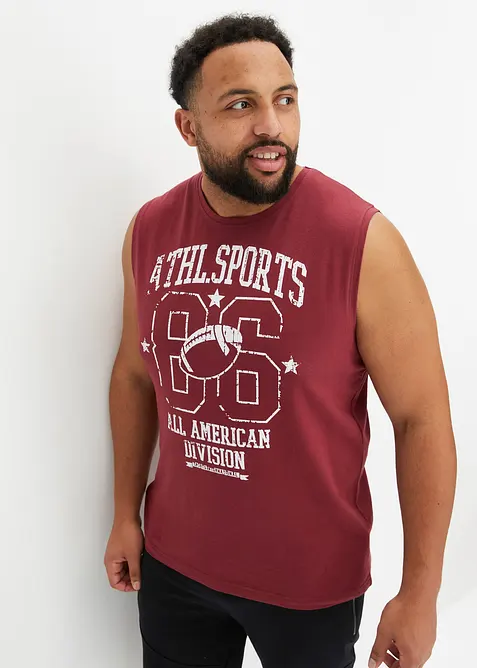 Muskelshirt (2er Pack) aus reiner Baumwolle, bonprix