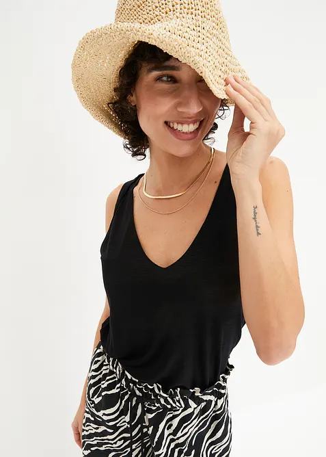 Top en viscose fluide, bonprix