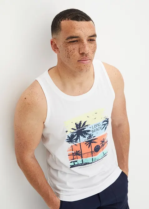 Débardeur marcel 100% coton, bonprix