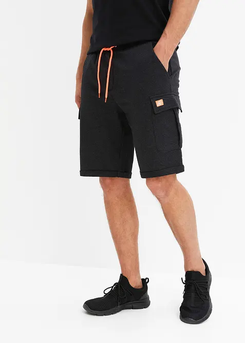 Bermuda sweat style cargo, regular, bonprix