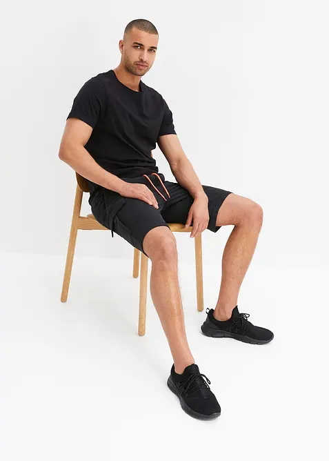 Bermuda sweat style cargo, regular, bonprix