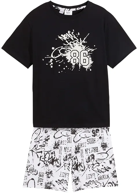 Pyjashort 100% coton (ens. 2 pces), bonprix