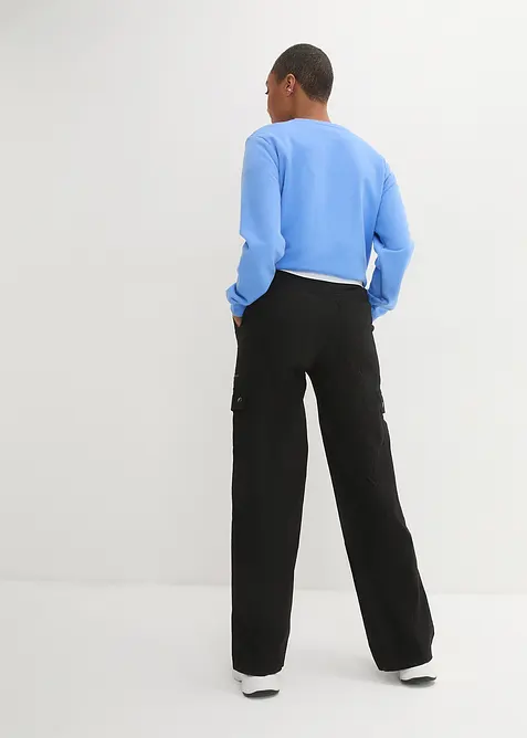 Cargohose aus Baumwolle, Mid Waist, bonprix