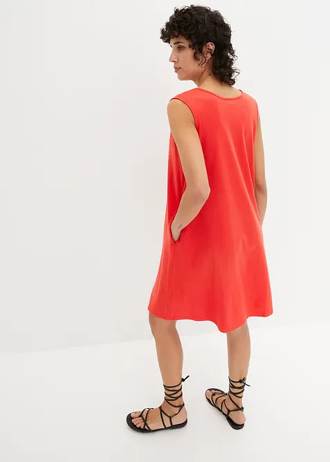 Jerseykleid mit  reiner Bio-Baumwolle, bonprix