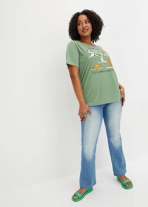 T-Shirt mit Druck, bonprix