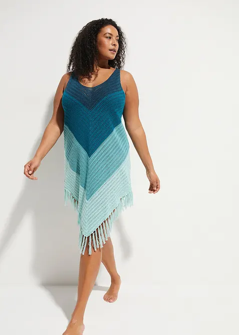 Robe de plage en maille légère, bonprix