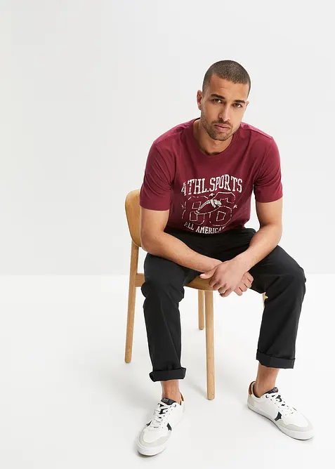 Lot de 2 T-shirts regular, bonprix