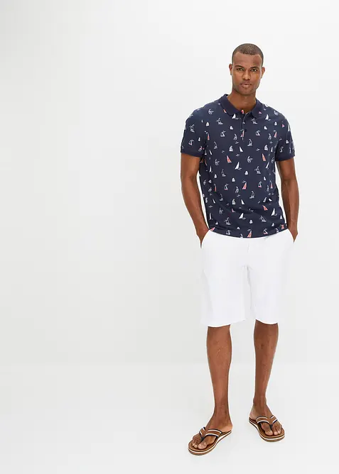 Chino-Bermuda aus reiner Baumwolle in Regular Fit, bonprix
