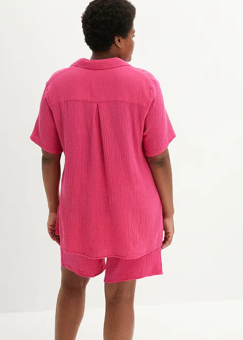 Chemisier en gaze de coton, bonprix