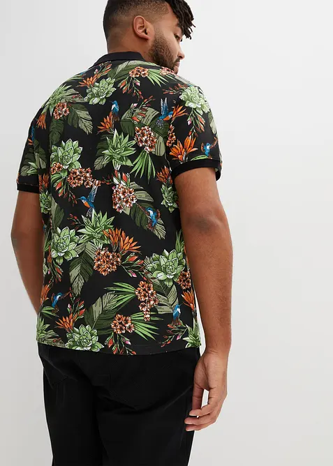 Polo en maille piquée, 100% coton, bonprix