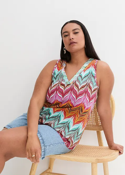 Haut à sequins, bonprix