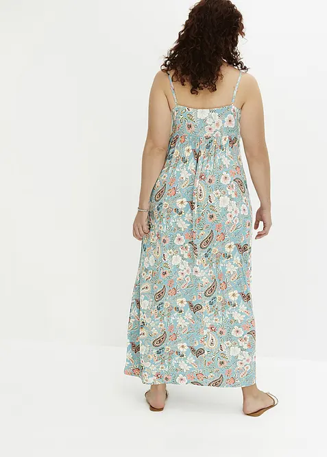 Maxikleid aus fließendem Viskose-Mix, bonprix