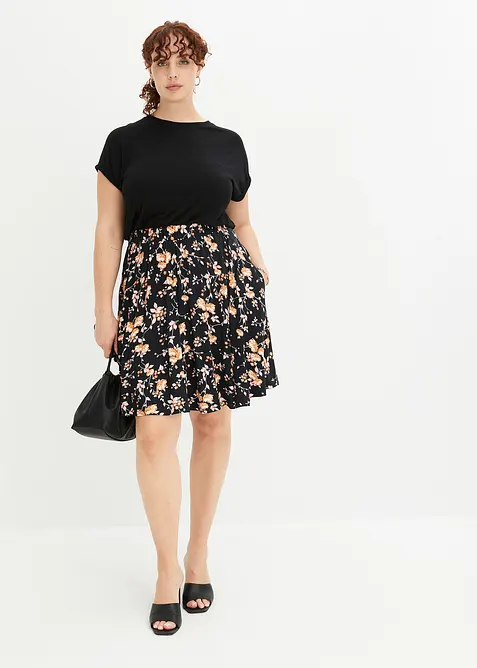 Jerseykleid aus Viskose-Mix, bonprix