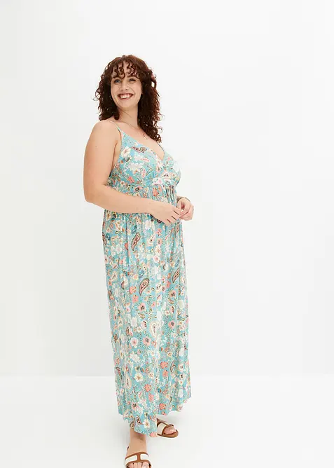 Maxikleid aus fließendem Viskose-Mix, bonprix