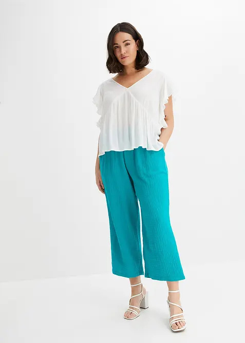 Musselin-Culotte aus Baumwolle, bonprix