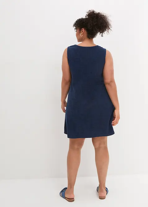 Frottee-Kleid aus Baumwoll-Mix, bonprix