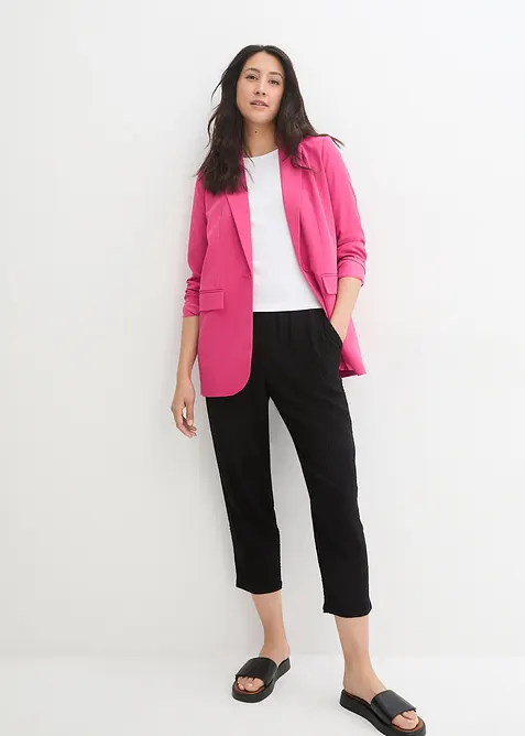 Jersey-Hose aus Strukturmaterial, bonprix