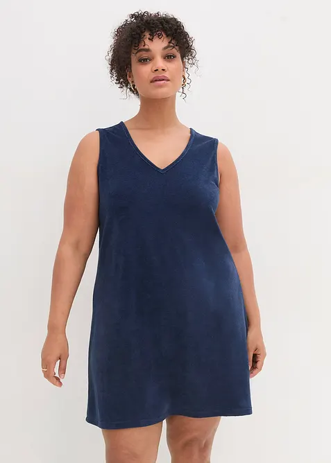 Frottee-Kleid aus Baumwoll-Mix, bonprix