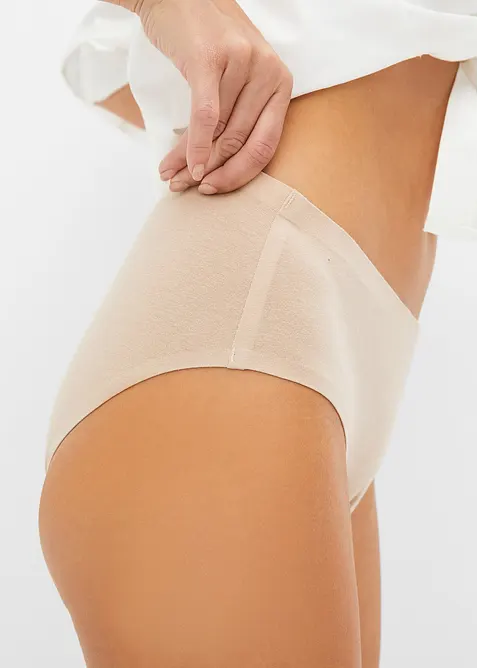 Panty mit Bio-Baumwolle (4er Pack), bonprix