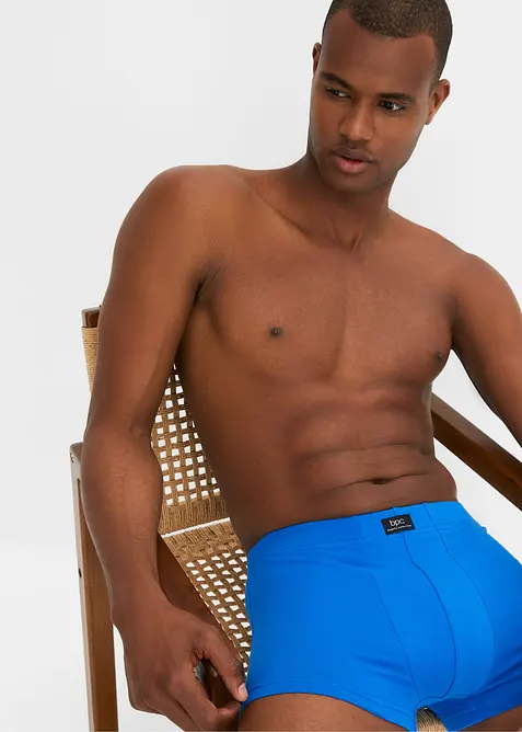Boxershorts eng (3er Pack) mit Bio-Baumwolle, bonprix