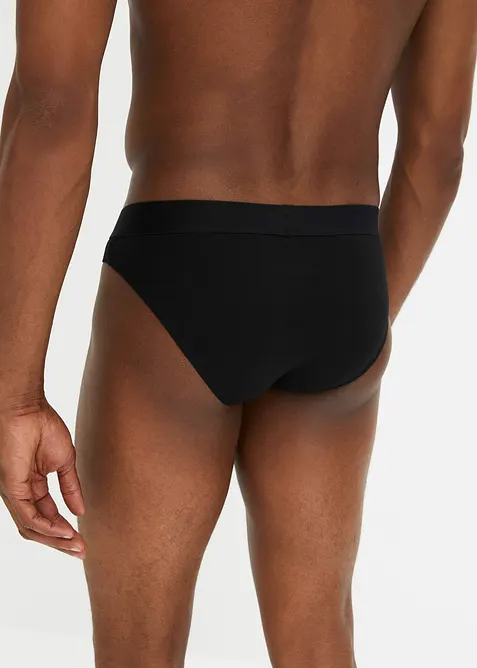 Slip mit Baumwolle (5er Pack), bonprix