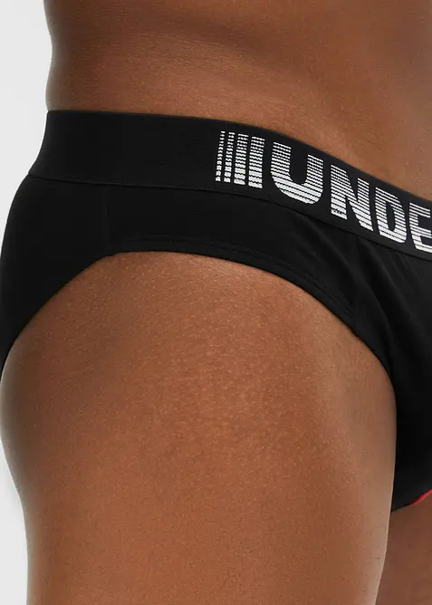 Slip mit Baumwolle (5er Pack), bonprix