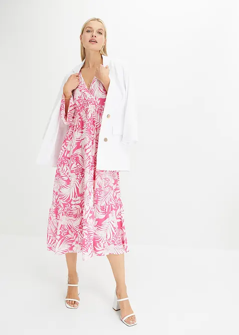 Tunika-Kleid aus flie&szlig;ender Viskose, bonprix