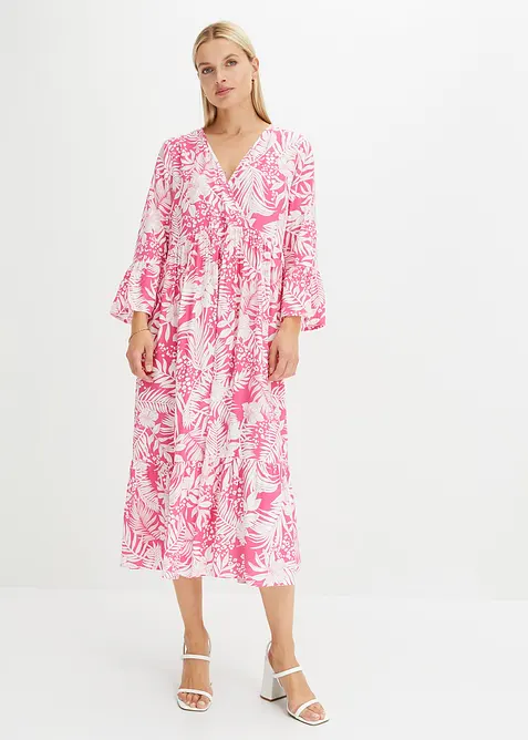 Tunika-Kleid aus flie&szlig;ender Viskose, bonprix