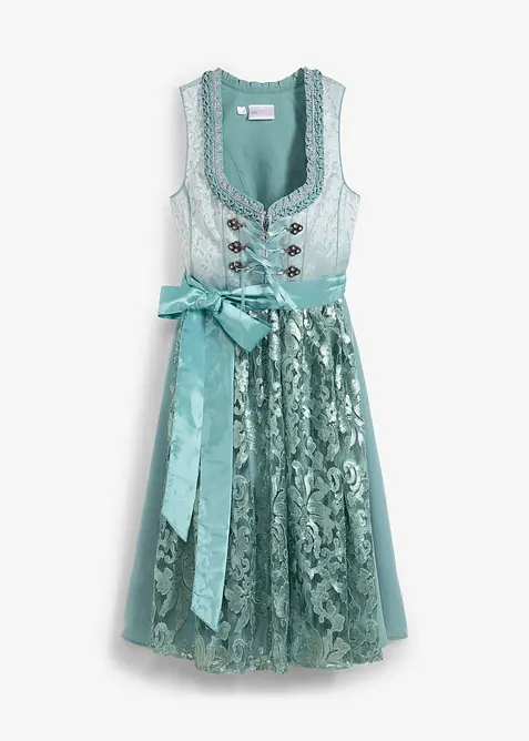 Dirndl mit Pailletten Sch&uuml;rze (2-tlg.Set), bonprix