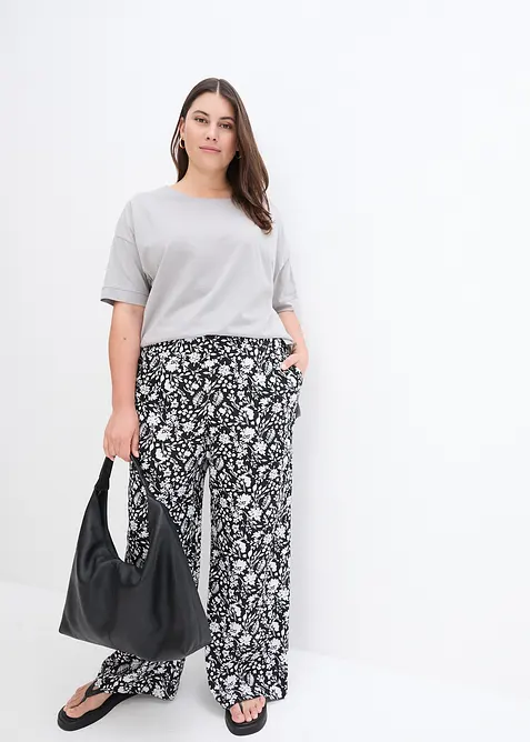 Oversize T-Shirt aus reiner Baumwolle, bonprix