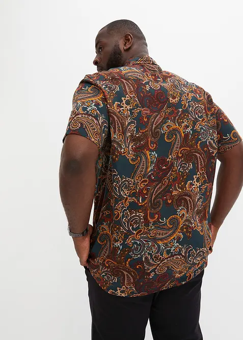 Chemise manches courtes en viscose, bonprix