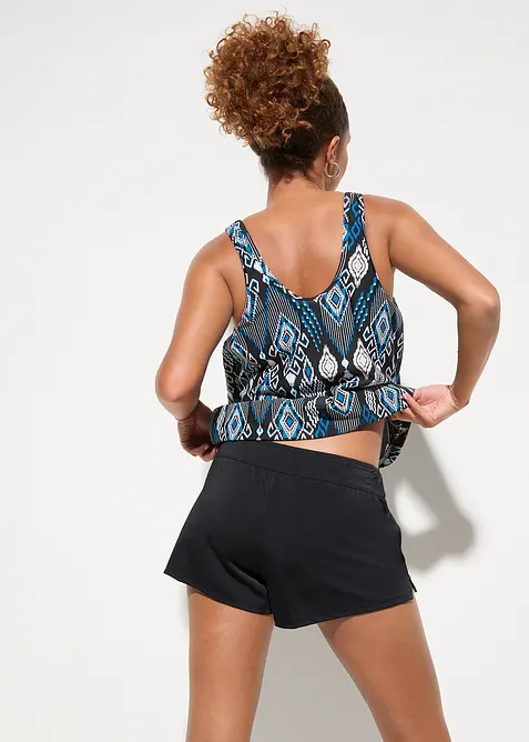 Tankini oversize (ens. 2 pces) avec shorty, bonprix