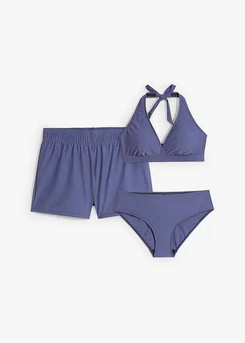 Bikini und Badeunterteil (3-tlg.Set), bonprix