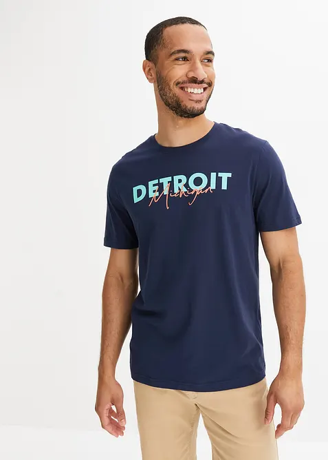 T-Shirt aus reiner Bio-Baumwolle, bonprix