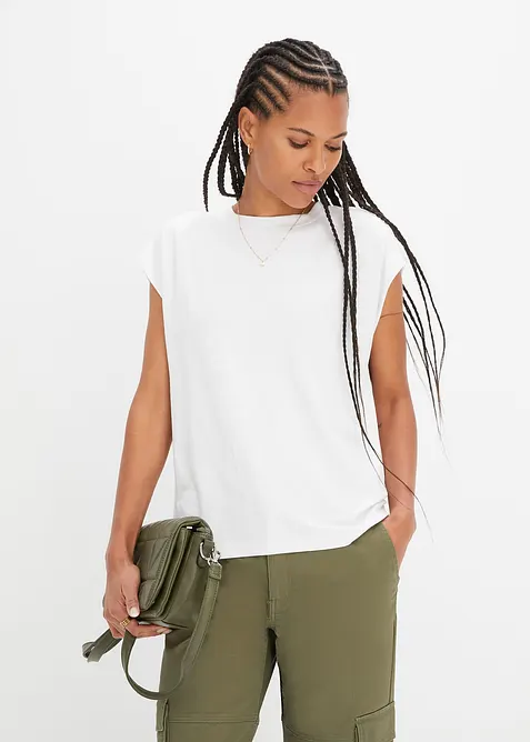 T-shirt en viscose douce, bonprix