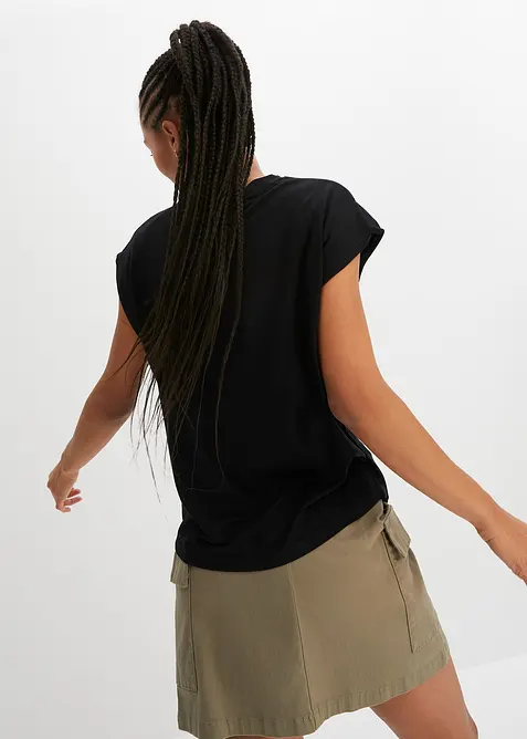 T-Shirt aus softer Viskose, bonprix