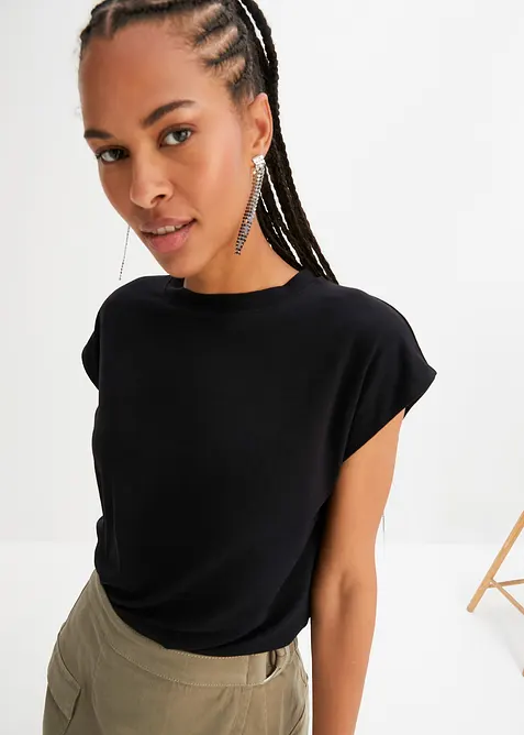 T-Shirt aus softer Viskose, bonprix