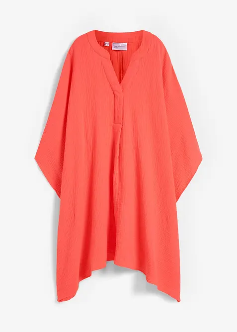 Strandtunika aus luftigem Musselin, bonprix