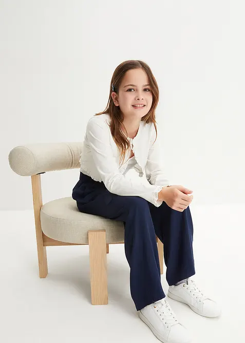 Pantalon palazzo doux, bonprix