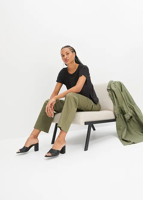 T-Shirt aus softer Viskose, bonprix