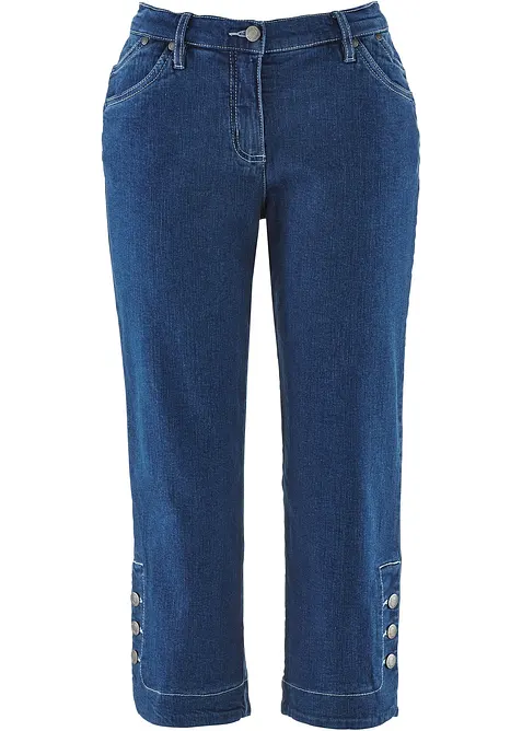 Jean corsaire, taille mi-haute, bonprix