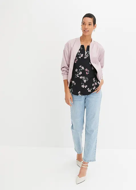 Oversize-Shirt aus Baumwoll-Mix, bonprix