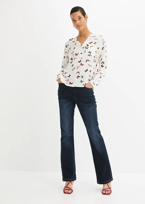 Blouse ample en viscose fluide, bonprix