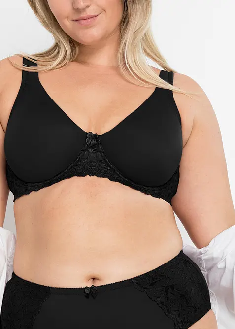 Soutien-gorge moul&eacute; &agrave; bretelles rembourr&eacute;es, bonprix