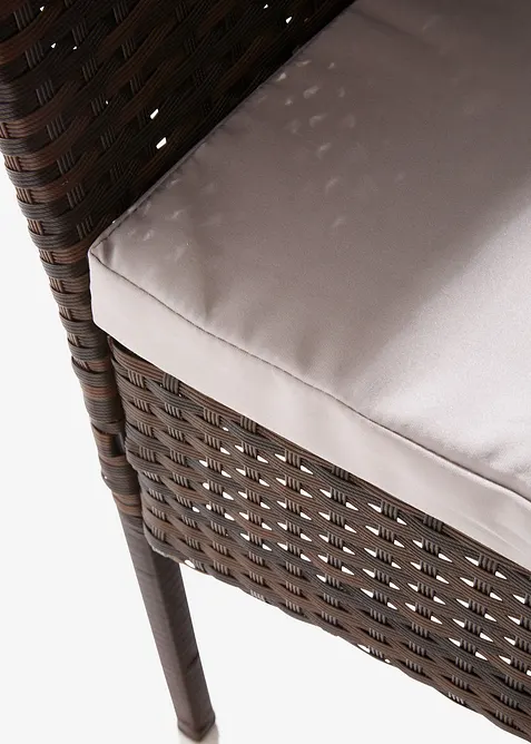 Salon de jardin (4 pi&egrave;ces), bonprix