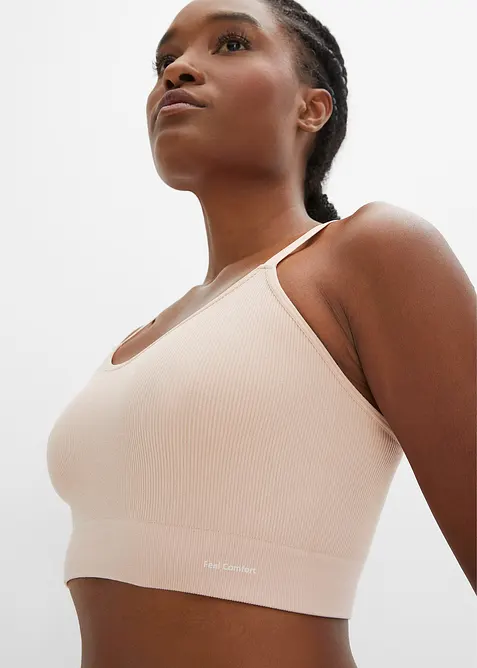 Feel Comfort Seamless Bustier gerippt, bonprix