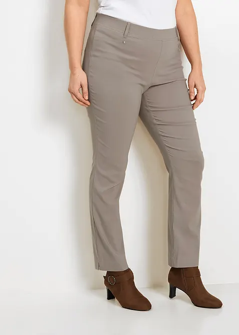 Pantalon extensible &agrave; taille &eacute;lastiqu&eacute;e, bonprix