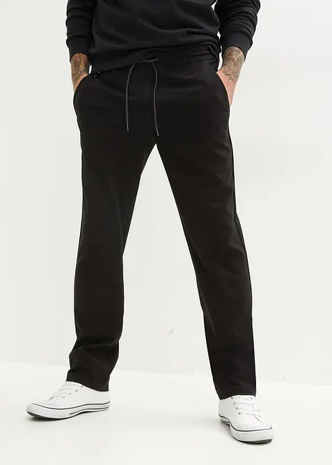 Relaxed Fit Chino-Stretch-Schlupfhose, Straight, bonprix