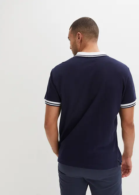Piqué-Poloshirt aus reiner Bio-Baumwolle, bonprix